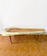 Natural Log Bench / Coffee Table - Zufolo Designs