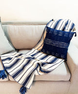 Coastal Stipe Throw - Zufolo Designs