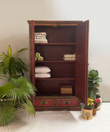 Zen Hand Painted Armoire  / Cabinet - Zufolo Designs