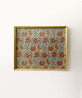 Indo Flower Gold Wall Art - Zufolo Designs