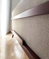 Turn Around Grey Wood Bed - Zufolo Designs