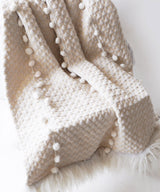 Snowy Carol Throw Blanket - Zufolo Designs