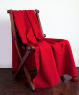 Ornate Crimson Throw - Zufolo Designs