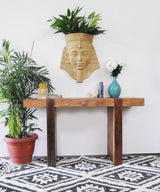 Flat Wood Two Toned Console - Zufolo Designs