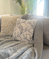 The Grey Fur Wave Throw Blanket - Zufolo Designs