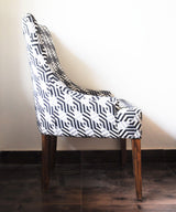 Monochrome High Back Chair - Zufolo Designs