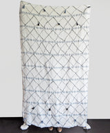 Tasseled Snow Throw Blanket - Zufolo Designs