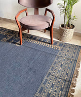 Persian Blue Tribal Rug - Zufolo Designs