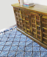 Ocean fringed Rug - Zufolo Designs