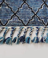 Ocean fringed Rug - Zufolo Designs
