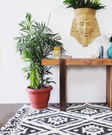 Fallen Night Snow Flake Rug - Zufolo Designs