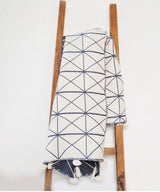 Grey Gaze Two Faced  Throw Blanket - Zufolo Designs