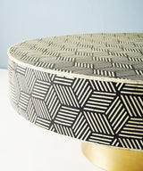 The Vegan Inlay BW Coffee Table - Zufolo Designs