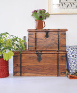 Grand Sheesham Treasure Chest - Zufolo Designs