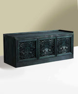 Midnight Lunar Carved Bench - Zufolo Designs