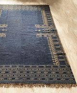 Persian Blue Tribal Rug - Zufolo Designs
