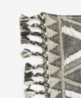 Grey Wall Fringed Rug - Zufolo Designs