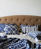 Glory Grey Square Two Side Cushion - Zufolo Designs