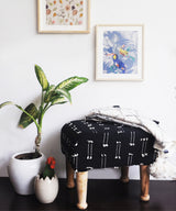 Moroccan Fringe Pouf - Zufolo Designs