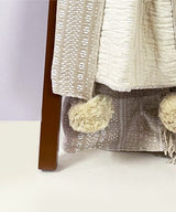 Tribal Stich Reversible throw blanket - Zufolo Designs