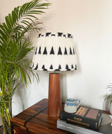 Black Ikat Lamp Ensemble - Zufolo Designs