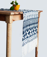 Indigo Fringe Runner - Zufolo Designs