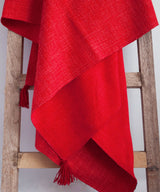 Ornate Crimson Throw - Zufolo Designs