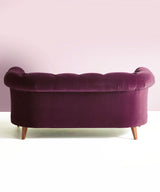 Velvet Luxe Grape Sofa / Couch - Zufolo Designs
