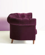 Velvet Luxe Grape Sofa / Couch - Zufolo Designs