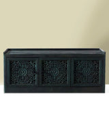 Midnight Lunar Carved Bench - Zufolo Designs