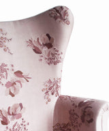 Falling Flowers Wingback Chair - Zufolo Designs