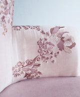 Falling Flowers Wingback Chair - Zufolo Designs