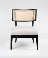 Black Cane Lounge Chair - Zufolo Designs