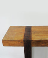 Flat Wood Two Toned Console - Zufolo Designs