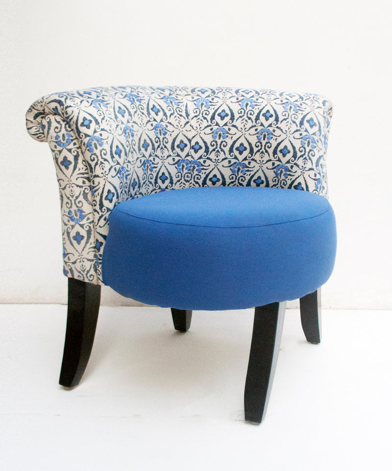 Embroidered Sky Flower Chair