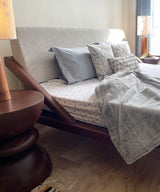 Turn Around Grey Wood Bed - Zufolo Designs