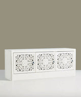 Crescent Carved Console / Side Board - Zufolo Designs