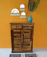 Fringed Half Moon Mirrors Set Of Three - Zufolo Designs