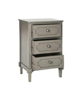 Grey Distressed Night Stand / End Table - Zufolo Designs