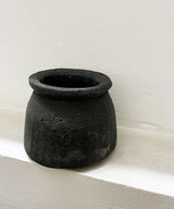 Midnight Clay Pots Set Of Two - Zufolo Designs