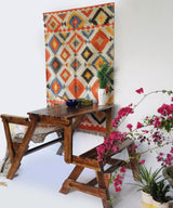 Two Seater Convertible Bench Turns Into Dining Table - Zufolo Designs
