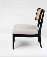 Black Cane Lounge Chair - Zufolo Designs