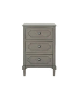 Grey Distressed Night Stand / End Table - Zufolo Designs