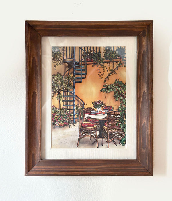 Garden Brunch – Vintage Wall Artwork