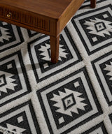 Fallen Night Snow Flake Rug