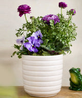 Ceramic Barrel Planter