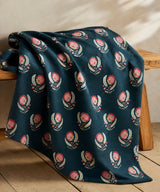 Deep Jungle Throw Blanket
