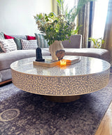 Botanical Vegan Inlay Coffee Table