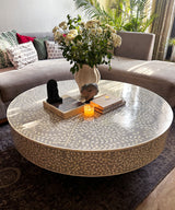 Botanical Vegan Inlay Coffee Table
