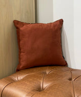 Copper Pazzo Velvet Cushion Cover